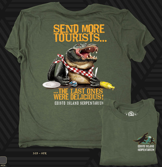 Adult More Tourist Gator Tee
